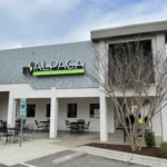 Exterior of Alpaca Chicken on Elliot Square in Chapel Hill, North Carolina