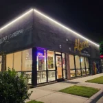 Exterior of Alpaca Chicken on South Square in Durham, North Carolina